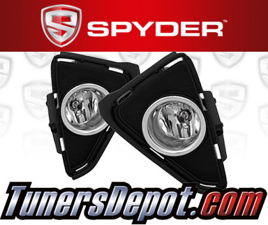 Spyder® OEM Fog Lights (Clear) - 16-17 Toyota RAV4 RAV-4 (Factory Style)