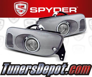Spyder® OEM Fog Lights (Clear) - 92-95 Honda Civic 2/3dr. (Factory Style)