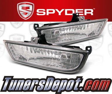Spyder® OEM Fog Lights (Clear) - 97-02 Honda Prelude (Factory Style)