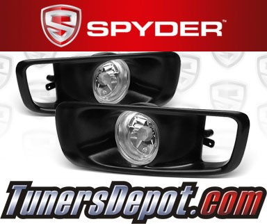 Spyder® OEM Fog Lights (Clear) - 99-00 Honda Civic  (Factory Style)