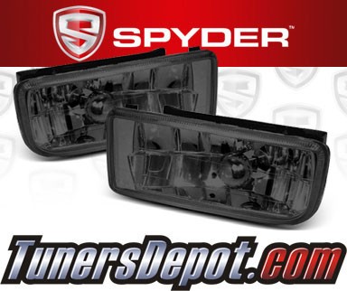 Spyder® OEM Fog Lights (Smoke) - 92-98 BMW 318i E36 4dr. (Factory Style)