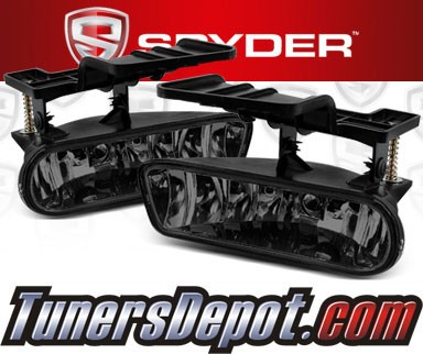 Spyder® OEM Fog Lights (Smoke) - 99-02 Chevy Silverado (Factory Style)