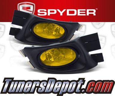 Spyder® OEM Fog Lights (Yellow) - 03-05 Honda Accord 4dr. (Factory Style)