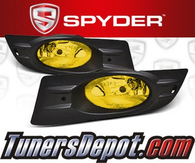 Spyder® OEM Fog Lights (Yellow) - 06-07 Honda Accord 2dr. (Factory Style)