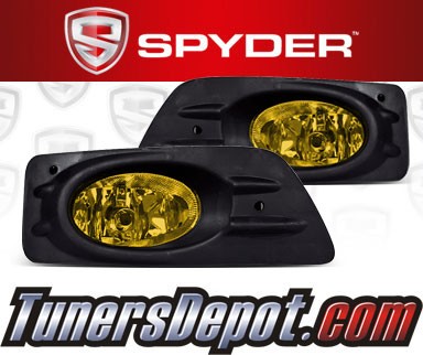 Spyder® OEM Fog Lights (Yellow) - 06-07 Honda Accord 4dr. (Factory Style)