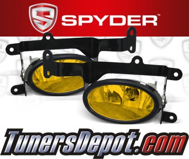 Spyder® OEM Fog Lights (Yellow) - 06-07 Honda Civic 2dr. (Factory Style)