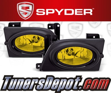 Spyder® OEM Fog Lights (Yellow) - 06-07 Honda Civic 4dr. (Factory Style)