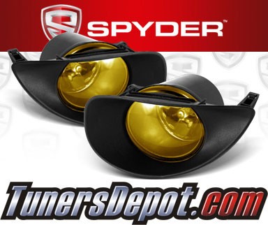 Spyder® OEM Fog Lights (Yellow) - 06-08 Toyota Yaris 3dr. (Factory Style)
