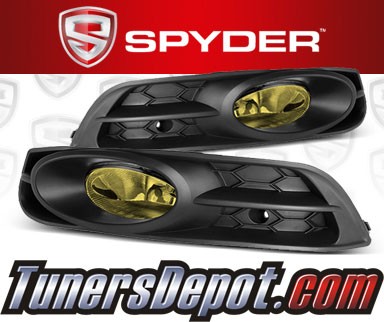 Spyder® OEM Fog Lights (Yellow) - 2012 Honda Civic 2dr (Factory Style)