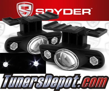 Spyder® Projector Fog Lights (Clear) - 99-02 Chevy Silverado