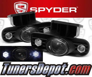Spyder® Projector Fog Lights (Smoke) - 99-02 GMC Sierra