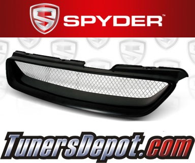 Spyder® Type-R Front Grill Grille (Black) - 98-02 Honda Accord 2dr
