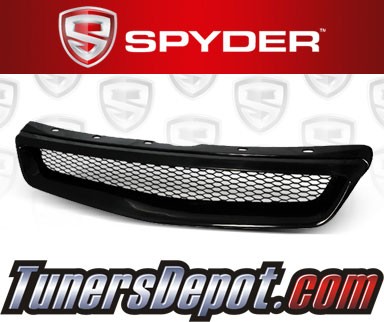 Spyder® Type-R Front Grill Grille (Black) - 99-00 Honda Civic