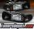TD® 1 pc LED Crystal Headlights (Black) - 91-96 Chevy Caprice