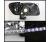 TD® 1pc DRL LED Crystal Headlights with Chrome Trim Corner Lights (Chrome) - 01-04 Toyota Tacoma