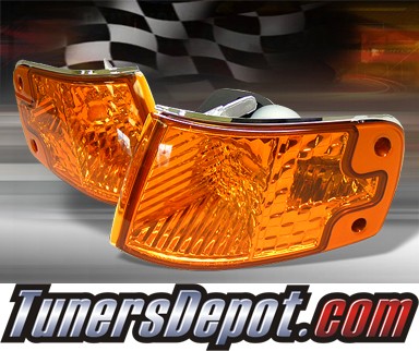 TD® Clear Corner Lights (Amber) - 88-89 Honda CRX CR-X