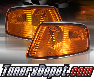 TD® Clear Corner Lights (Amber) - 90-91 Honda CRX CR-X