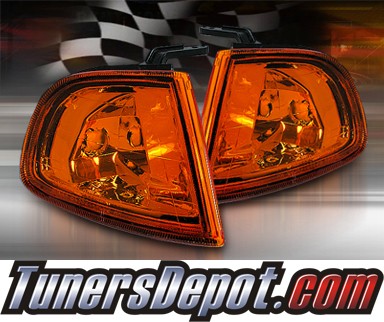 TD® Clear Corner Lights (Amber) - 92-96 Honda Prelude