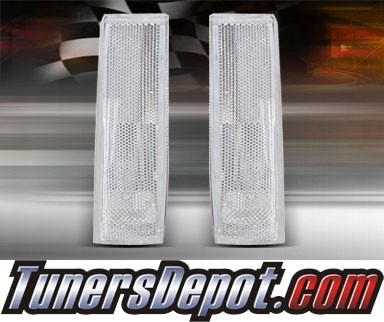 TD® Clear Corner Lights (Clear) - 82-93 Chevy S-10