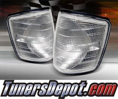TD® Clear Corner Lights (Clear) - 84-93 Mercedez-Benz 190 W201