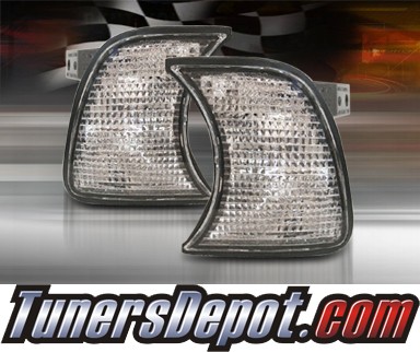 TD® Clear Corner Lights (Clear) - 88-96 BMW 530i E34