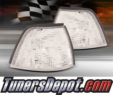 TD® Clear Corner Lights (Clear) - 92-98 BMW M3 4dr E36