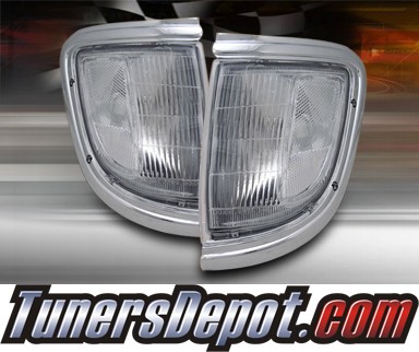 TD® Clear Corner Lights (Clear) - 95-97 Toyota Tacoma 4WD