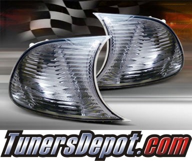 TD® Clear Corner Lights (Clear) - 99-01 BMW 328Ci 2dr E46