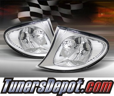 TD® Clear Corner Lights (Euro) - 02-05 BMW 330i 4dr E46