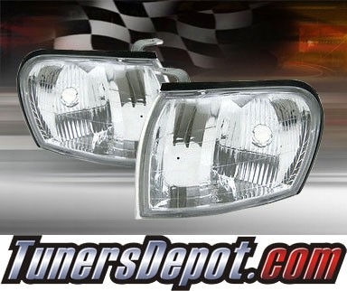 TD® Clear Corner Lights (Euro Clear) - 95-01 Subaru Impreza