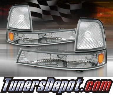 TD® Clear Corner Lights (Euro Clear) - 98-00 Ford Ranger