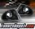 TD® Clear Corner Lights G2 (JDM Black) - 99-01 BMW 323i 4dr E46