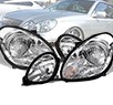 TD® Crystal Headlights - 03-05 Dodge Ram Pickup 2500 / 3500 (w/ Amber Reflector)