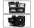 TD® Crystal Headlights + Amber Corner + Bumper Lights Set (Black) - 94-98 GMC Pickup Full Size