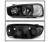 TD® Crystal Headlights (Black) - 01-03 Hyundai Elantra