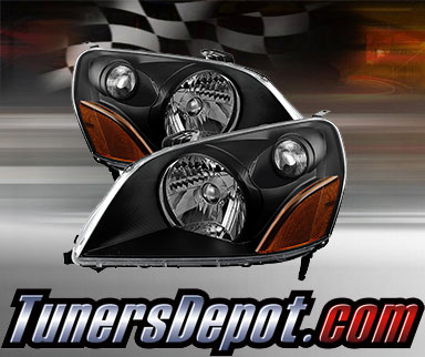 TD® Crystal Headlights (Black) - 03-05 Honda Pilot