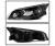 TD® Crystal Headlights (Black) - 03-07 Saturn Ion 2dr