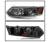 TD® Crystal Headlights (Black) - 03-07 Saturn Ion 4dr