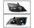 TD® Crystal Headlights (Black) - 05-07 Ford Focus