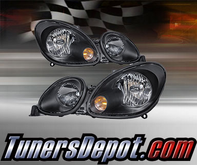 TD® Crystal Headlights (Black) - 98-05 Lexus GS400
