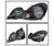 TD® Crystal Headlights (Black) - 98-05 Lexus GS430