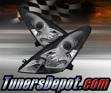TD® Crystal Headlights (Chrome) - 00-05 Toyota Celica