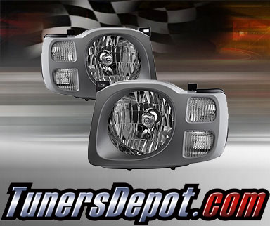 TD® Crystal Headlights (Chrome) - 02-04 Nissan Xterra