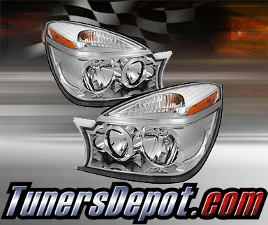TD® Crystal Headlights (Chrome) - 02-07 Buick Rendezvous