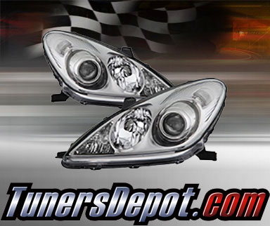 TD® Crystal Headlights (Chrome) - 05-06 Lexus ES330