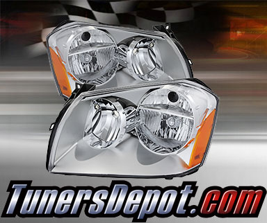 TD® Crystal Headlights (Chrome) - 05-07 Dodge Magnum