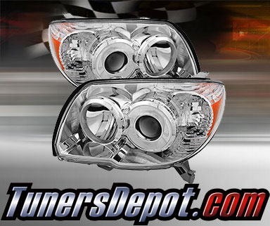 TD® Crystal Headlights (Chrome) - 06-09 Toyota 4Runner 4-Runner