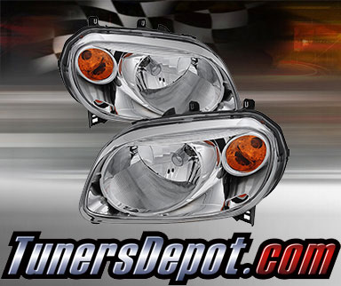 TD® Crystal Headlights (Chrome) - 06-11 Chevy HHR