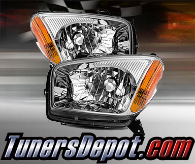 TD® Crystal Headlights (Chrome) - 09-12 Toyota RAV4 RAV-4