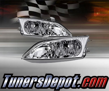 TD® Crystal Headlights (Chrome) - 97-01 Lexus ES300